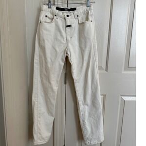 Vintage Marithé François Girbaud Off White Jeans Sz 10 - 27 100% Cotton Mexico